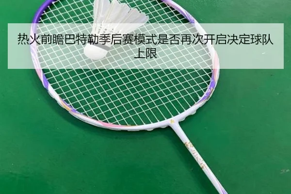 热火前瞻巴特勒季后赛模式是否再次开启决定球队上限